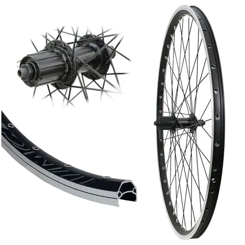 Zoll Hinterrad Shimano schwarz 8-10 Fach V-Brake