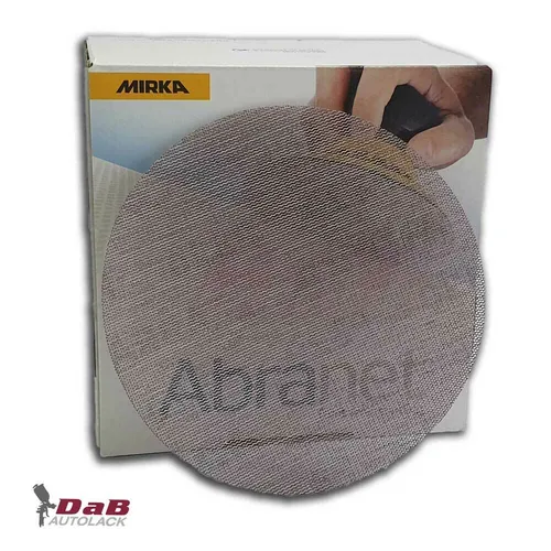 Mirka Abranet Ø 125mm Schleifgitter P080 - P1000 Schleifnetz, Schleifscheiben