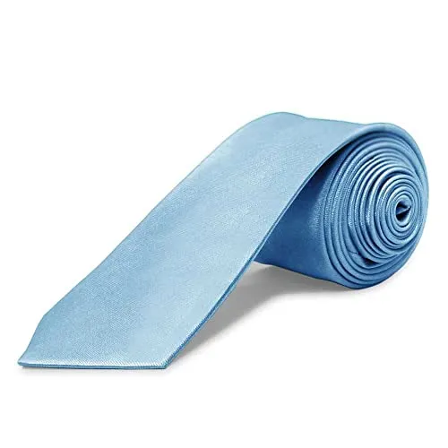 OcioDual Krawatte Hellblau Krawatte Herren, Krawatten für Herren, Tie, Klassisch, Elegant für Feiern, Events, Hochzeitskrawatten, Partys, Geschäftsleute, Gravatas Hommes