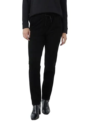 comma Hose - Damen-Hosen mit elastischem Mid Rise-Bund für optimalen Tragekomfort und perfekte Passform im Regular Fit.