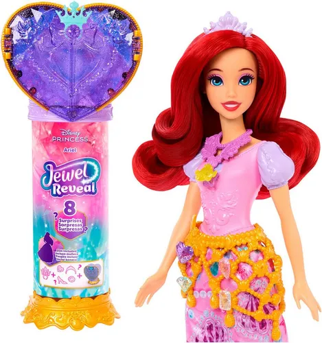 Mattel® Anziehpuppe Disney Prinzessin, Juwel Reveal Ariel Puppe