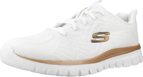 Skechers Graceful-Get Connected 12615 (40/WTRG) - Sneaker für Damen mit bequemer Memory Foam Innensohle und elastischer Schnürung, ideal für Alltag und Fitness.