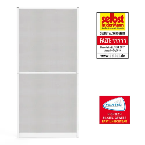 Aluminium Fliegengitter Türbausatz SLIMPLUS, 100 x 210 cm