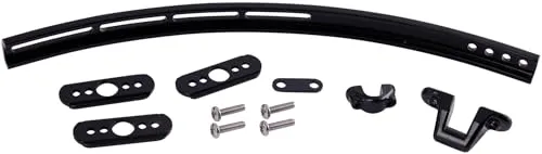 AtranVelo Unisex – Erwachsene F-Fix V2 R360 Gepäckträgerbefestigung, Schwarz, Einheitsgröße