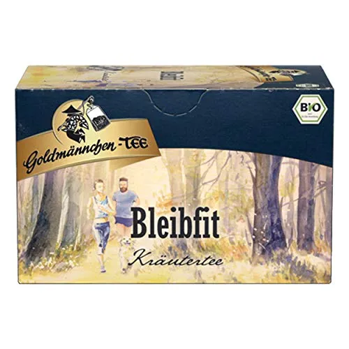 Goldmännchen Bleibfit, Bio-Kräutertee, Biokräutertee, Bio Kräuter Tee, 20 Teebeutel, X042871