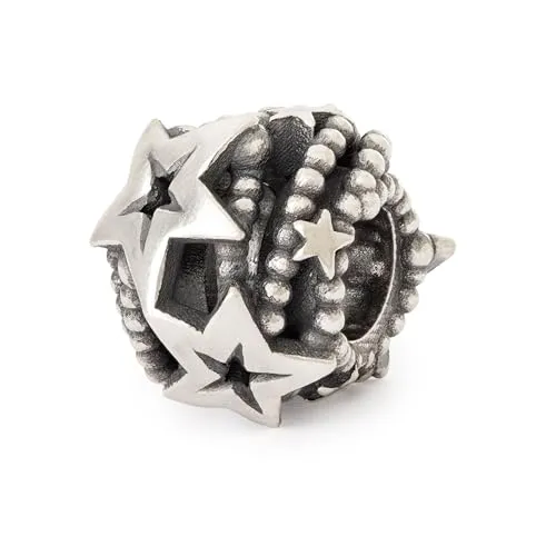 Trollbeads Winter Sterne und Wünsche 2024 Silberbeads von Trollbeads
