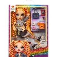 Rainbow High Sparkle & Shine Fashion Doll - Clementine - Spielzeug für Kinder ab 4 Jahren, mit funkelnden Outfits und kreativem Zubehör für endlosen Spielspaß.