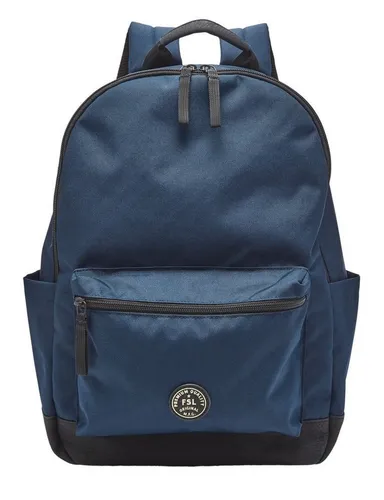 FOSSIL Sport Backpack Blue - Tagesrucksack mit modernem Design, robust und ideal für den Alltag. Maße: 27 x 43 x 13 cm, perfekt für FOSSIL-Fans.
