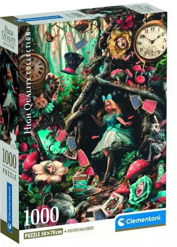 Puzzle 1000 elementów. Kolejny dzień w krainie czarów Clementoni 8005125399352