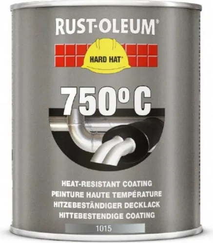 Rust-Oleum Hitzebeständiger Lack 750°C Aluminium Dose 750ml
