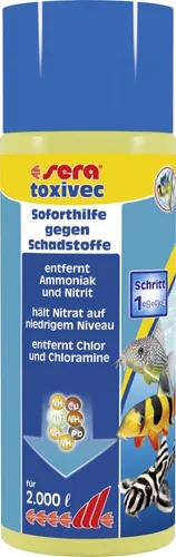 Sera Aquariumwasseraufbereiter toxivec 500 ml