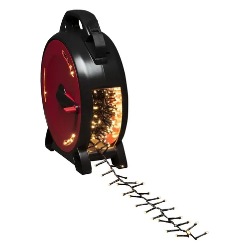 Konstsmide LED-Lichterkette Kabelaufroller Outdoor in rot von Konstsmide
