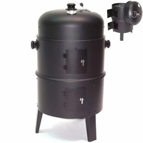 3in1 BBQ Räucherofen Holzkohlegrill 56512