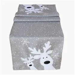 Tischläufer Grau von texpot