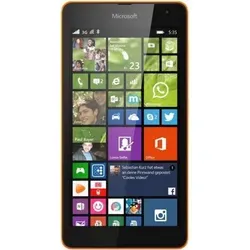Microsoft Lumia 535 Windows 8.1 8GB Smartphone orange (ohne Branding) - DE Ware - Orange