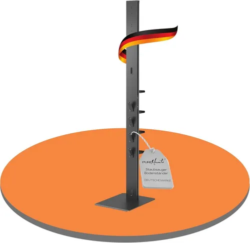 PureMounts Staubsaugerständer für Dyson Modelle V6 bis V15, schwarz