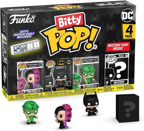 ⭐️ Bitty POP! Batman 85th 4-Pack Two Face Batman The Riddler
