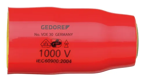 Gedore Steckschlüsseleinsatz VDE 6-kant 3/8