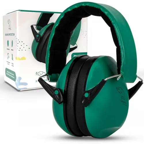 Schallwerk ® Kapselgehörschutz Kiddies (Jungle Green) von Schallwerk