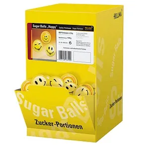 HELLMA Sugar Balls Happy Zuckersticks, 400x 3,6 g