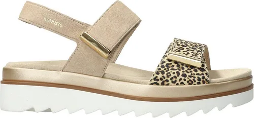Mephisto Damen Sandalen 32303533363838 Beige 41 EU - Trendige Plateau-Sandalen für Damen, die Komfort und Stil vereinen. Verstellbare Riemen mit Klettverschluss und weiche Lederfütterung sorgen für perfekten Sitz und angenehmes Tragegefühl.