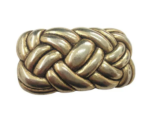 BELTINGER Gürtelschnalle Knoten 2,5cm in gold von BELTINGER