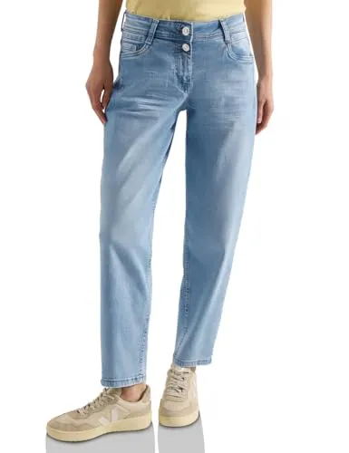 Cecil High Waist Barrel Leg Jeans von CECIL