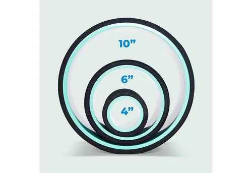 CHIRP Wheel 3er-Pack – Rückenroller für Massage und Dehnung - Das CHIRP Wheel 3er-Pack umfasst drei Rückenroller (10,16 cm, 15,24 cm, 25,4 cm) für effektive Massage und Dehnung. Ideal für verschiedene Intensitätsstufen und zur Unterstützung der Rückengesundheit.