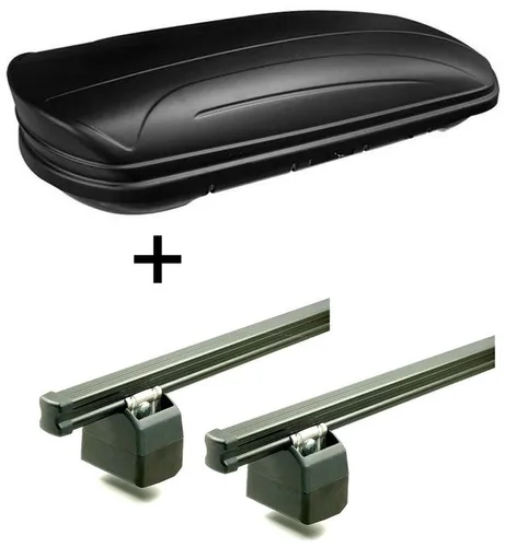 Dachbox 320 Ltr VDPMAA320+AURILIS PRO Dachträger für für Opel Vivaro ab 14