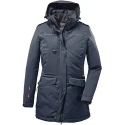Killtec Damen Parka Ostfold WMN PRK B - Funktionsjacke für Hundebesitzer, 100% wasser- und winddicht mit einer Wassersäule von 10.000 mm, ideal für alle Wetterbedingungen.