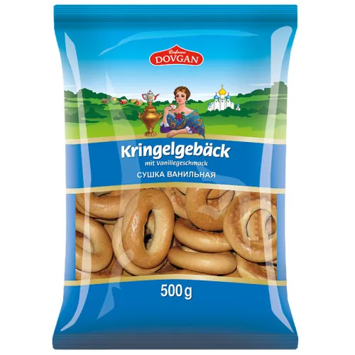 DOVGAN Kringelgebäck mit Vanillegeschmack 500 g