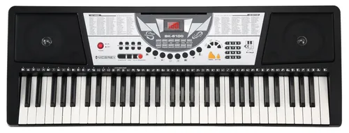 McGrey BK-6100 Keyboard - Einsteiger-Keyboard mit 61 Tasten - Keyboards mit 100 Klangfarben und Rhythmen, ideal für Anfänger, mit intuitiver Bedienung und tragbarem Design für flexibles Musizieren.