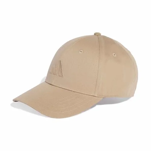 adidas Unisex Baseball Cap Cotton New Logo - Jagdsport - Einheitsgröße mit vorgeformtem Schirm, hergestellt aus mindestens 50 % recycelten Materialien für nachhaltigen Komfort.