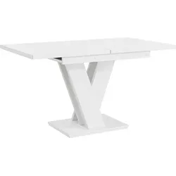 MEBLINI Ausziehbarer Esstisch in weiß von MEBLINI
