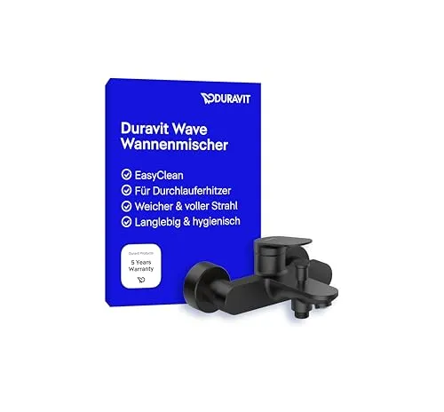 Duravit Wave Wannenarmatur Aufputz für 2 Verbraucher von Duravit