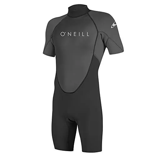 O'Neill Men's Reactor II 2mm Back Zip Spring Wetsuit - Wassersportkleidung, ideal für Einsteiger und vielseitig einsetzbar beim Surfen, Tauchen und mehr; mit einem praktischen Backzip-System für einfachen Ein- und Ausstieg.