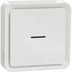 Schneider Electric CCT599002 Wiser Smart Home Rauchmelder - App-kompatibel mit Amazon Alexa und Google, zuverlässige Sicherheit und elegante Designlösung