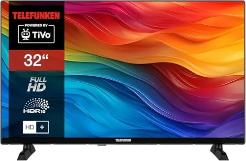 D32H750N1CWI LED Fernseher - 81,3 cm (32 Zoll), HD+ mit HDR10 und DVB-S2, ideal für brillante Bildqualität und versandkostenfrei