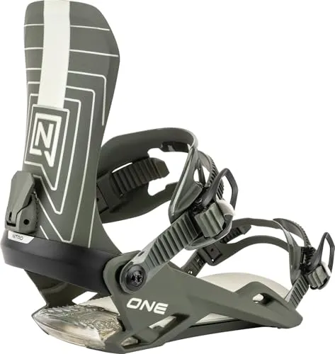 Nitro Snowboards Herren One Bdg Snowboardbindung – Flexibel & Komfortabel