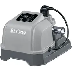Bestway Wasserstoff-Salzwasser-Chlorinator 2 g/h - Sonstiges Poolzubehör: Wandelt Salz in Chlor um für ein hygienisches, geruchloses Schwimmerlebnis. Ideal für Pools bis 8.327 Liter, inklusive Teststreifen zur Wasserüberwachung.