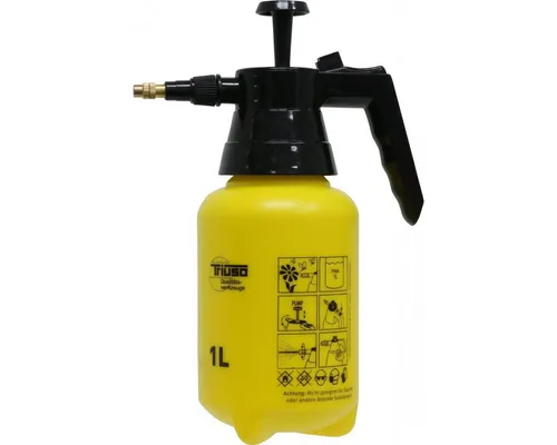 Triuso Gießkanne Feinsprüher Pumpsprühflasche 1 Liter