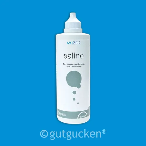 Saline 1 x 350ml Pflegemittel Kochsalzlösung Abspüllösung von Avizor
