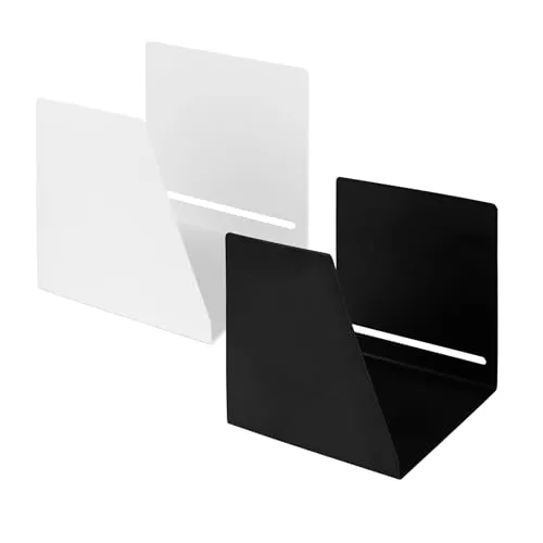 Natural Goods Berlin Magazinhalter SHEET Zeitschriftenständer Schwarz - Zeitschriftenhalter Wand 15 cm Zeitungsständer Metall - Briefablage Wandmontage oder freistehend - Magazinboard aus Stahl