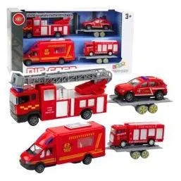 Lean Satz Feuerwehrfahrzeuge mit Reibungsantrieb