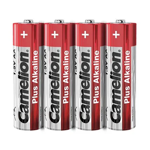 CAMELION Batterie Plus Alkaline LR6 / AA / SP4 - Batterien für vielseitige Anwendungen, ideal für Fernbedienungen und Spielzeuge. Langlebig mit bis zu 7 Jahren Haltbarkeit und geringer Selbstentladung.