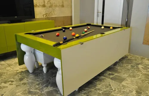 Multifunktionstisch Billardtisch Esstisch 2 in 1 7ft - Tische für Fun & Freizeit, vielseitig nutzbar als Billardtisch und Esstisch, ideal für Spielabende und gesellige Zusammenkünfte.