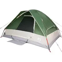 vidaXL Kuppel-Campingzelt 4 Personen Grün