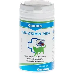 CAT Vitamin Tabs vet. 100 St - Rezeptfreie Vitamin Tabletten für Katzen, unterstützt die Gesundheit und Vitalität