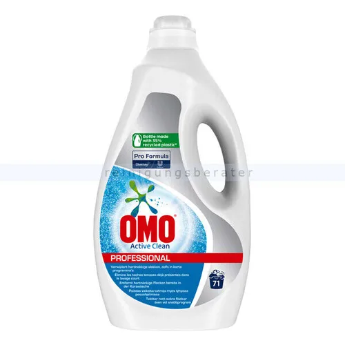 Flüssigwaschmittel Diversey OMO Prof Active Clean 5 L, 71 WL
