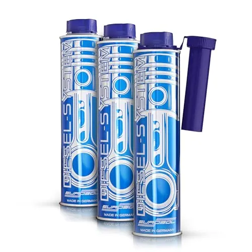 Eurosol 3X Diesel-System – Diesel Additiv 400ml, DPF Reiniger Dieselpartikelfilter, AGR Reiniger Diesel, Injektor Reiniger Diesel, Motorsystemreiniger Diesel, Motorreiniger Diesel, Diesel Additiv